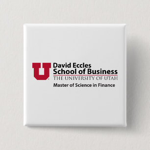David Eccles - Science in Finance Pinback Button