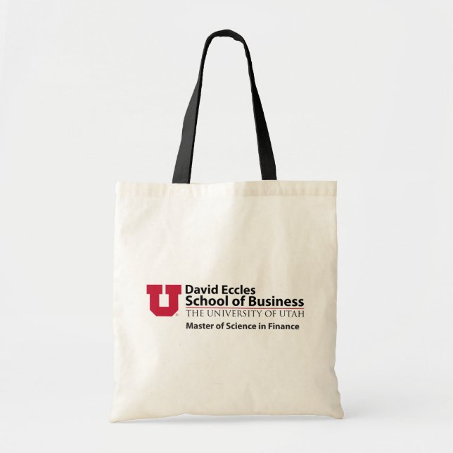 David Eccles - Science in Finance Tote Bag (Front)