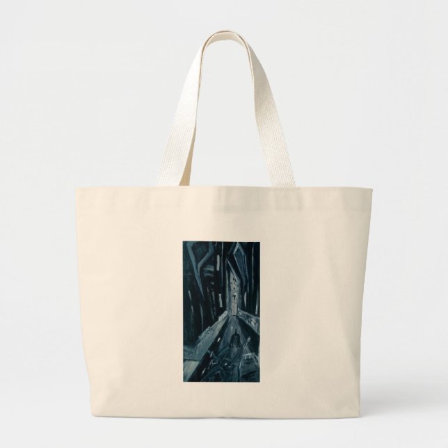 david hinds large tote bag (Front)