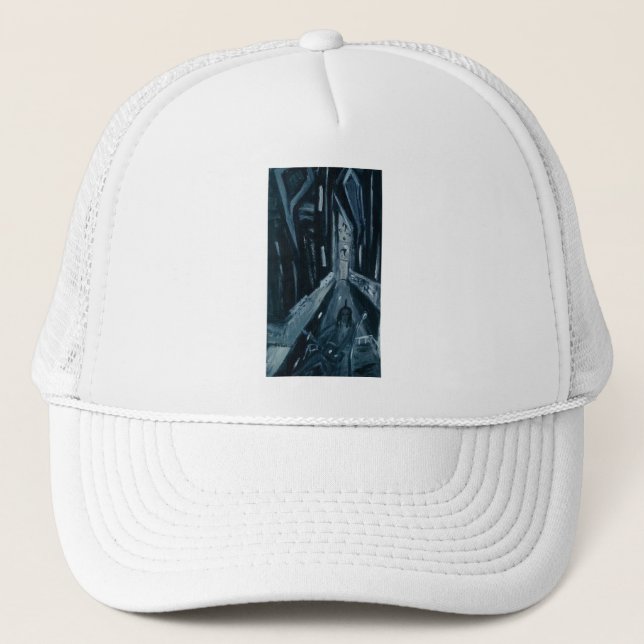 david hinds trucker hat (Front)