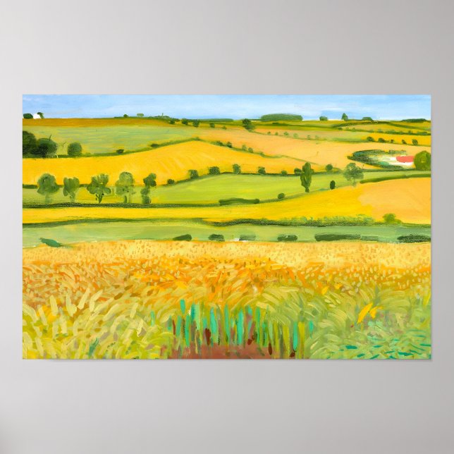 David hockney art poster (Front)