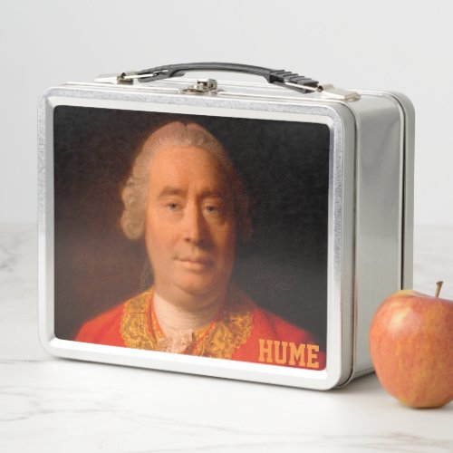 David Hume 1766 Allan Ramsay portrait Metal Lunch Box