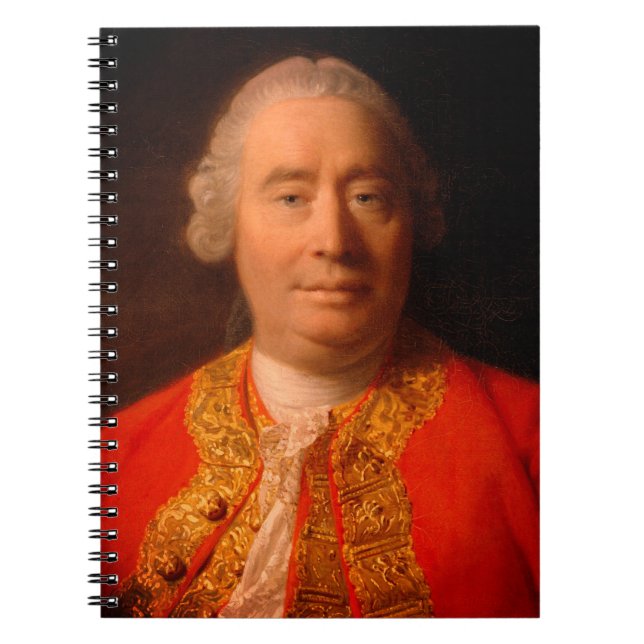 David Hume (1766 Allan Ramsay portrait) Notebook (Front)