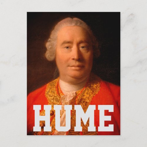 David Hume 1766 Allan Ramsay portrait Postcard