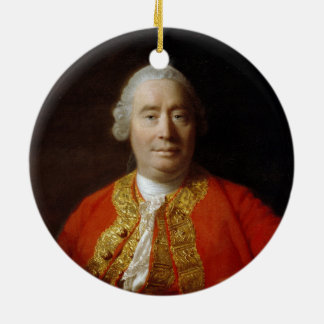 David Hume by Allan Ramsay (1766) Ceramic Ornament