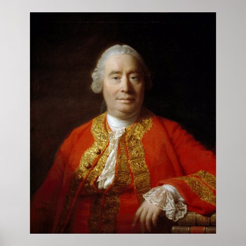 David Hume by Allan Ramsay 1766 Poster