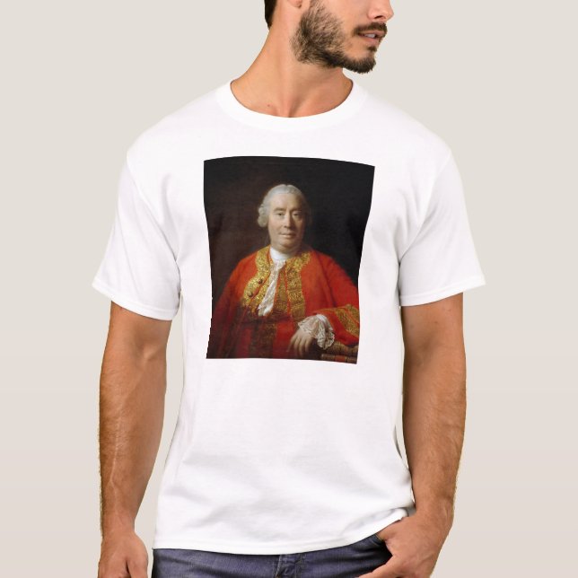 David Hume by Allan Ramsay (1766) T-Shirt (Front)