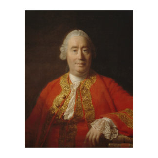 David Hume by Allan Ramsay (1766) Wood Wall Art