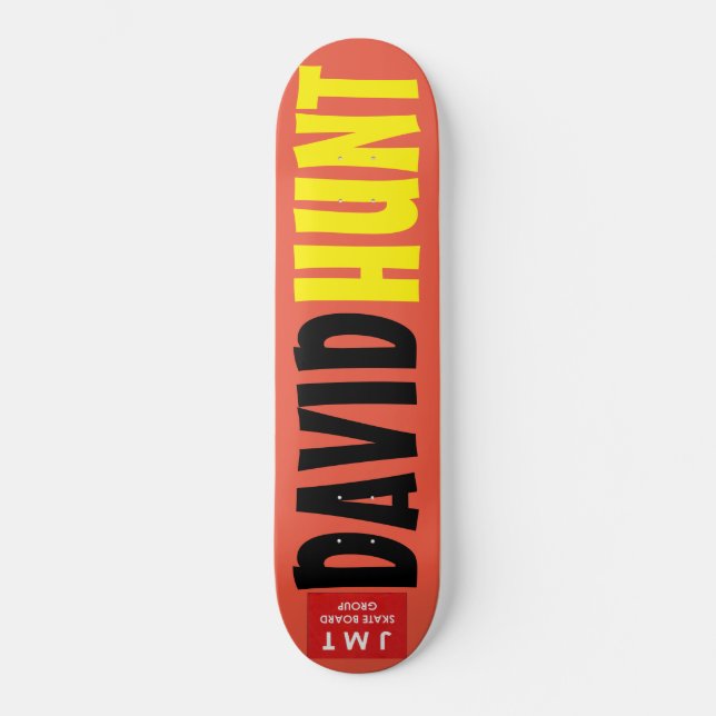 DAVID HUNT Skateboard (Front)