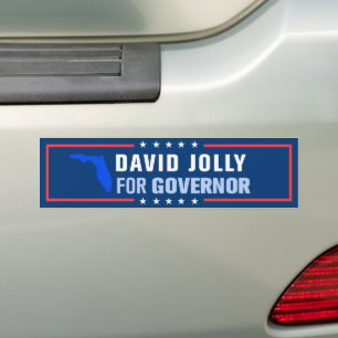 David Jolly for Florida Governor Bumper Sticker