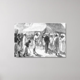 David Livingstone from 'How I Found Livingstone' Canvas Print