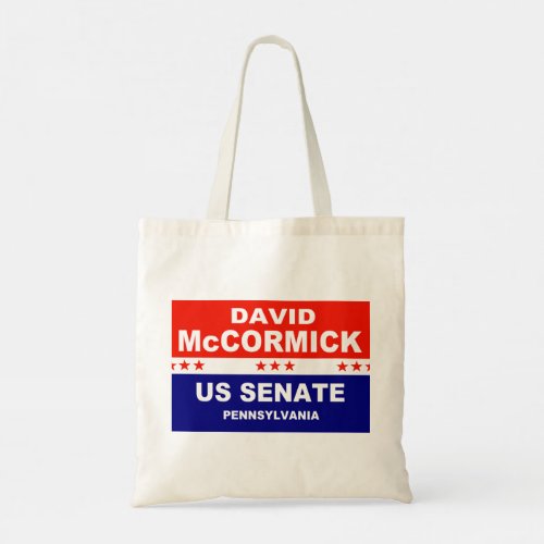David McCormick US Senate Pennsylvania 2022 Tote Bag