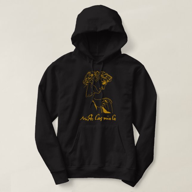 David Michelangelo sculptor artist painter art Hoodie (Design Front)