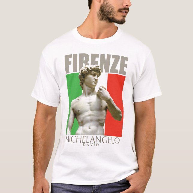 David of Michelangelo Tshirt (Front)