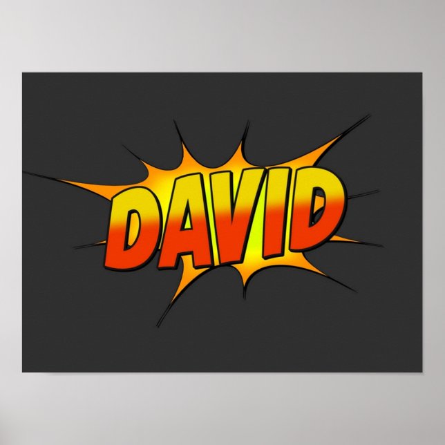 David Poster (Front)