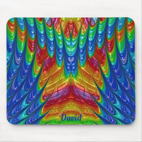 DAVID  Pretty 3D Pattern  Personalised  Mouse Pad