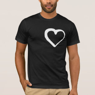 David Rose Inspired Spray Painted Heart Designer T-Shirt