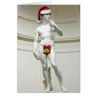 David Santa Greeting Card