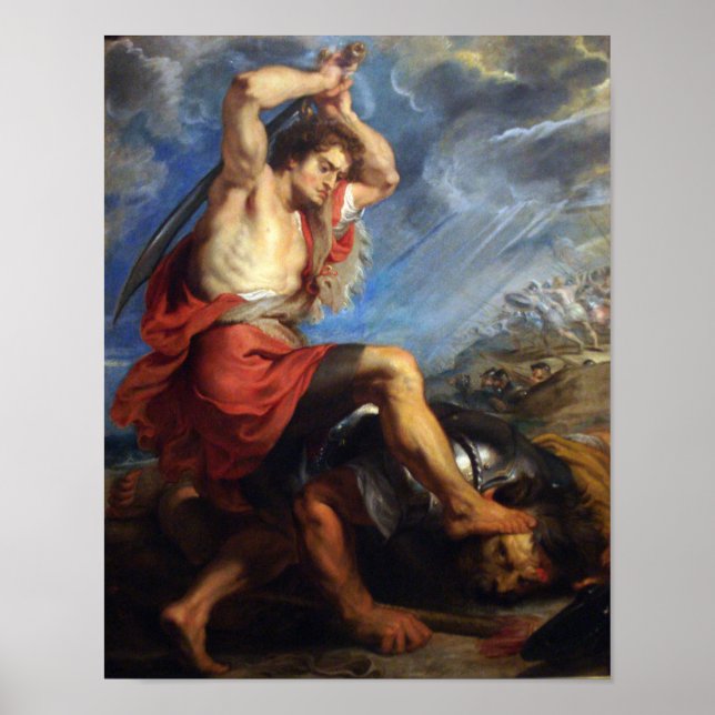David Slaying Goliath Poster (Front)
