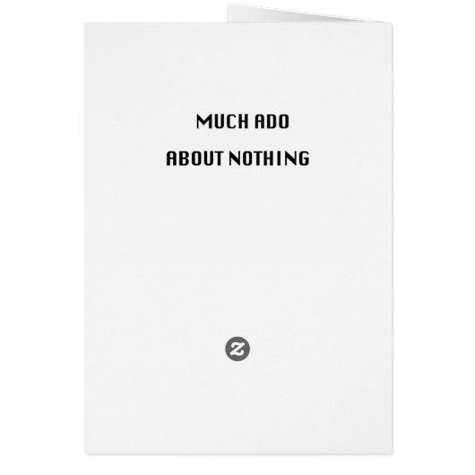 David Tennant Blank Card (Back)