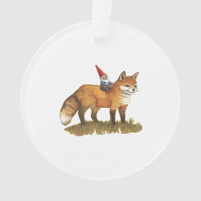 David The Gnome Woodland Forest Friends   Ornament (Front)