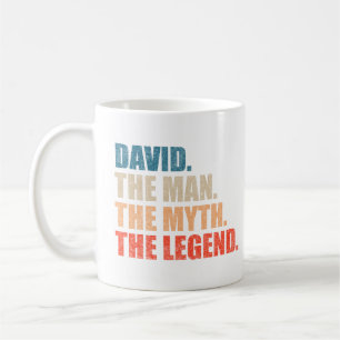 David The Man The Myth The Legend Coffee Mug