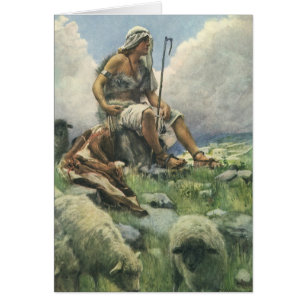 David the Shepherd by Copping, Vintage Religion