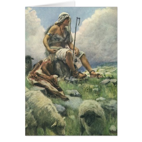 David the Shepherd by Copping Vintage Religion