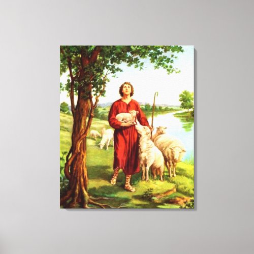 David The Shepherd Canvas Print