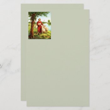 David The Shepherd Stationery by justcrosses at Zazzle