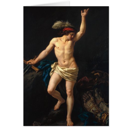 David Victorious, 1780 Cards (Front)