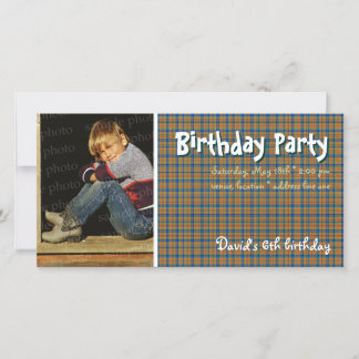 David's Birthday Party Photo | Scottish plaid
