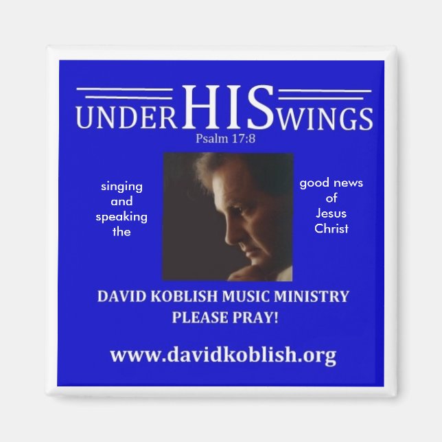 david's magnet, singingandspeakingthe, good new... magnet (Front)