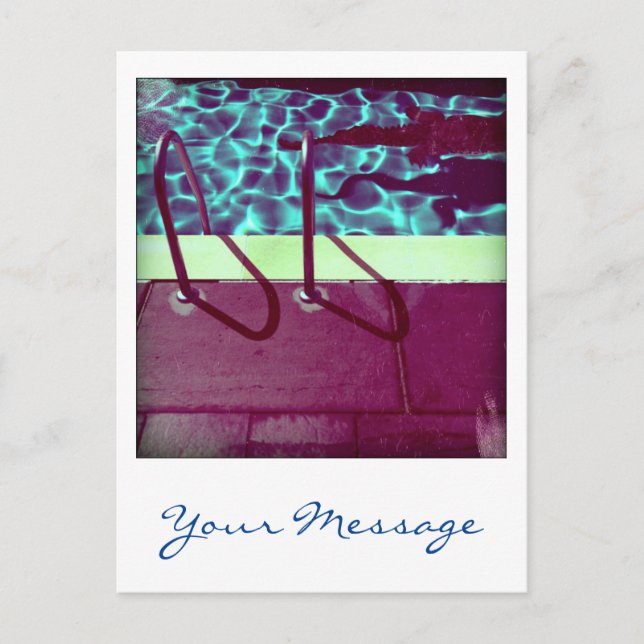 David's Pool 06162 Custom 3d Computer Art postcard (Front)