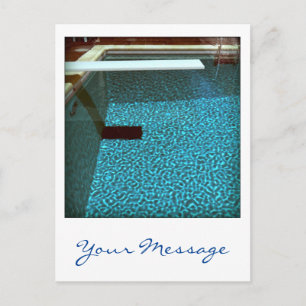David's Pool 0916 Custom 3d Computer Art postcard