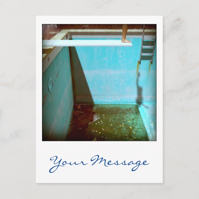 David's Pool 09f21 Custom 3d Computer Art postcard (Front)