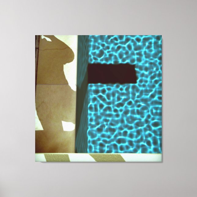 DAVID'S POOL SERIES 10e05 Canvas Print (Front)