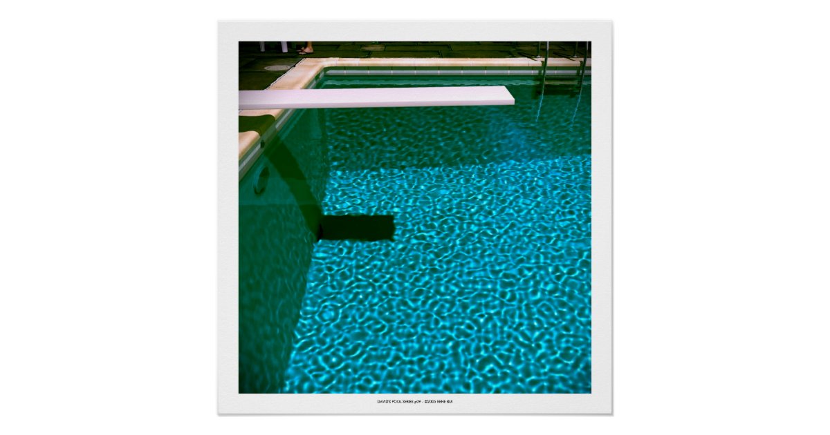 David S Pool Series P09 3d Computer Art Poster Zazzle Com