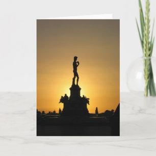 David's Silhouette Card