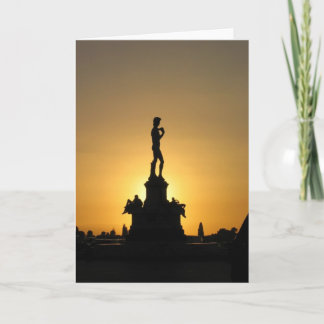 David's Silhouette Card