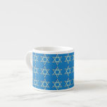 David's Star Espresso Mug<br><div class="desc">Celebrate Hanukkah or your Jewish heritage with this lovely Espresso Mug depicting the Star of David.</div>