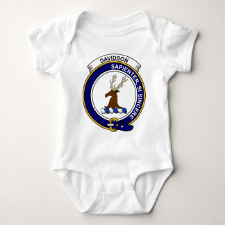 Davidson Clan Badge Baby Bodysuit