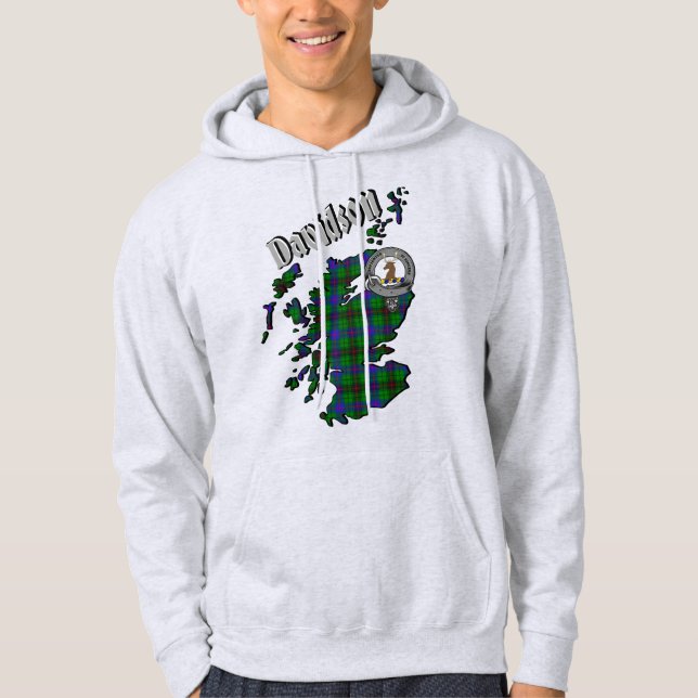 Davidson Clan Badge Hoodie (Front)