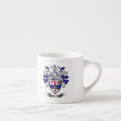 Davidson Family Crest Coat of Arms Espresso Cup (Right)