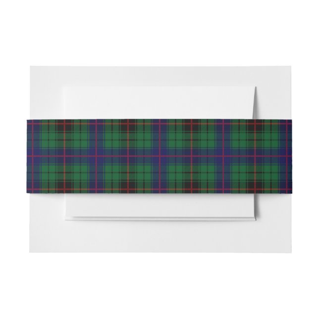 Davidson Scottish Tartan Belly Band (Front Example)