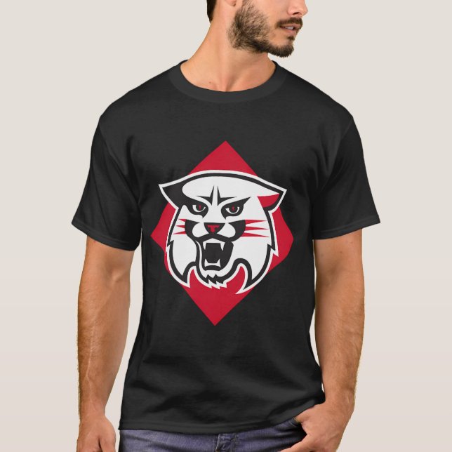 Davidson Wildcats Icon Logo Officially Licensed T-Shirt (Front)