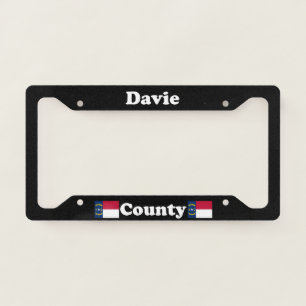 Davie County North Carolina LPF License Plate Frame