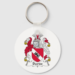 Davies Family Crest Keychain