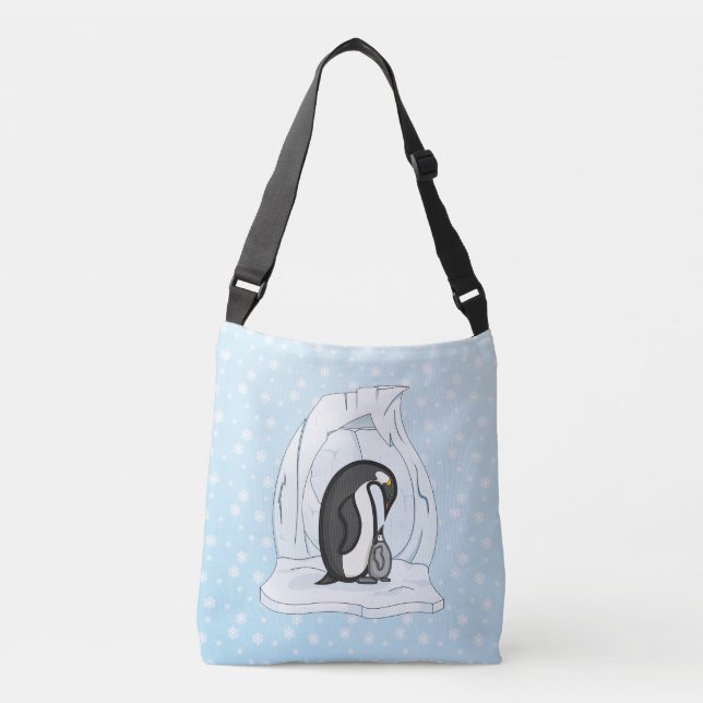 Davin and Annie the Penguins All-Over-Print Bag (Front)