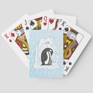 Davin and Annie the Penguins Classic Playing Cards